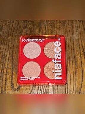 toyfactory Niaface Ultrashimmer Niacinamide Highlighter Palette 0.88oz BNIB